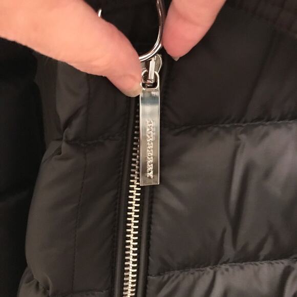 BURBERRY LONDON ENGLAND Down Belted Puffer Coat - Picture 8 of 16